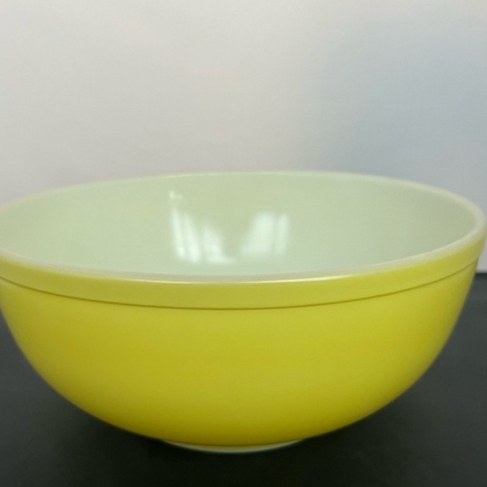 Vintage PYREX Yellow Mixing Bowl